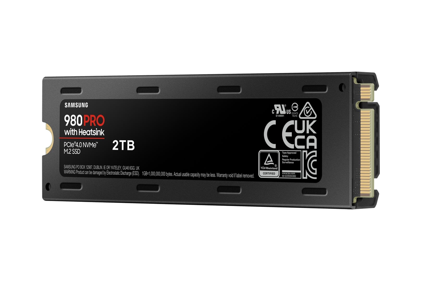 Samsung 980 PRO 2TB NVMe Heatsink