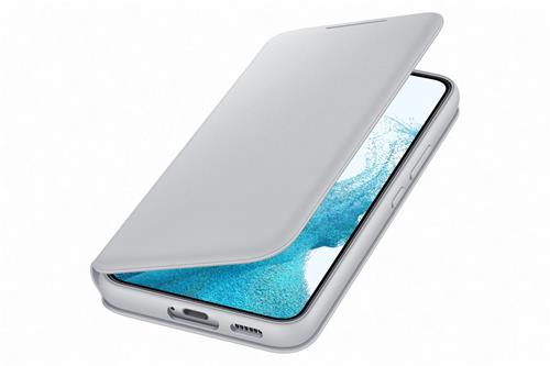 Samsung flipové pouzdro LED View EF-NS901P pro Galaxy S22 šedé
