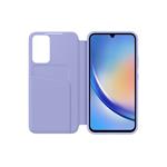 Samsung Flipové pouzdro Smart View EF-ZA346C pro Samsung Galaxy A34 Blueberry