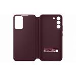 Samsung flipové puzdro Clear View EF-ZS906C pre Galaxy S22 burgundy