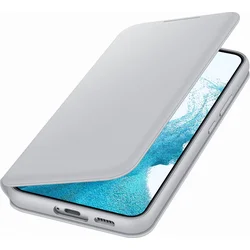 Samsung flipové puzdro LED View EF-NS906P pre Galaxy S22 sivé