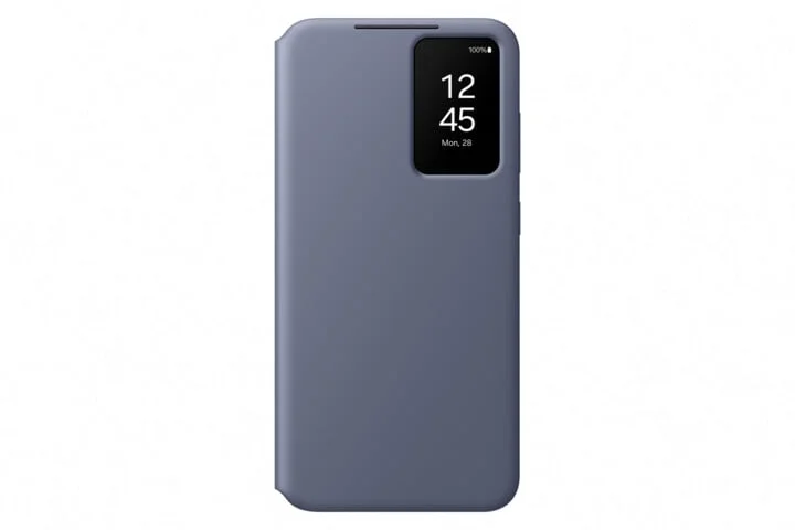 Samsung flipové puzdro Smart View pre Samsung Galaxy S24+ fialové