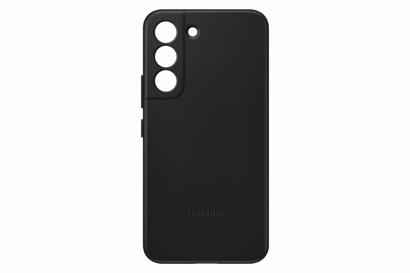 Samsung kožený zadní kryt EF-VS901L pro Galaxy S22 černý