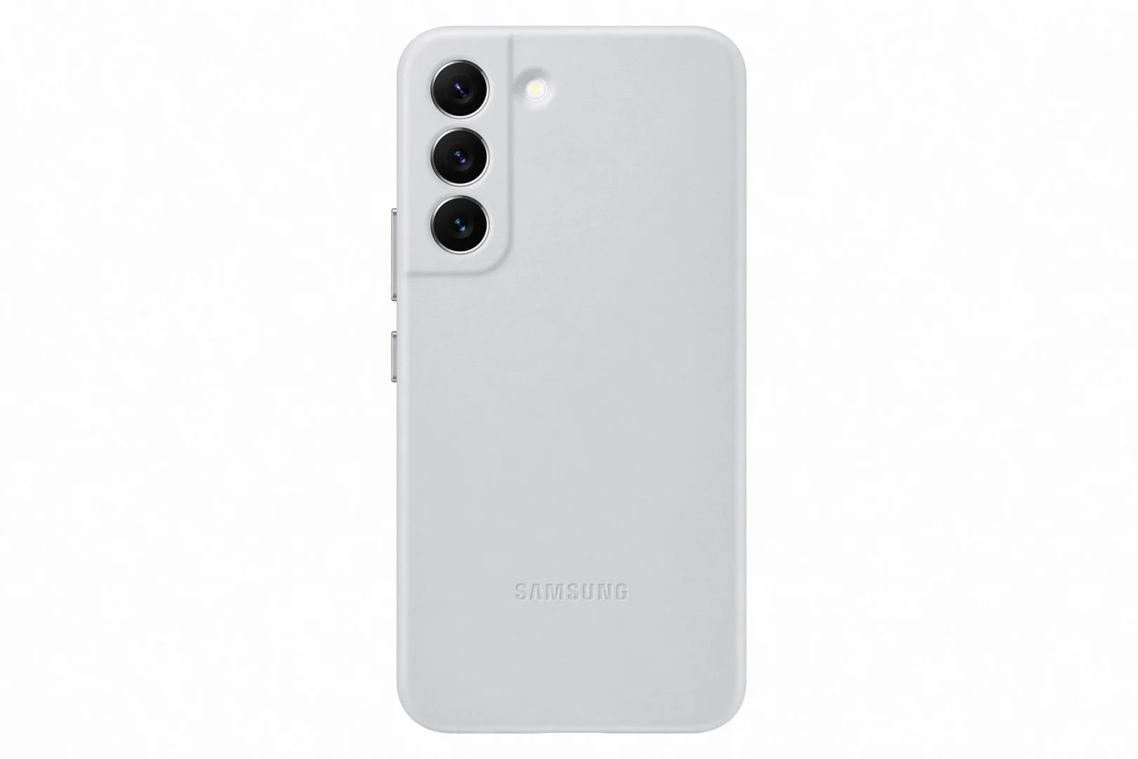 Samsung kožený zadní kryt EF-VS901L pro Galaxy S22 šedý
