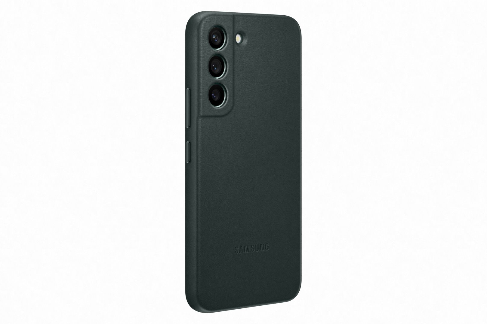 Samsung kožený zadní kryt EF-VS901L pro Galaxy S22 zelený