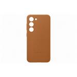 Samsung Kožený zadní kryt pro Samsung Galaxy S23+ Camel