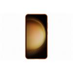 Samsung Kožený zadný kryt pre Samsung Galaxy S23+ Camel