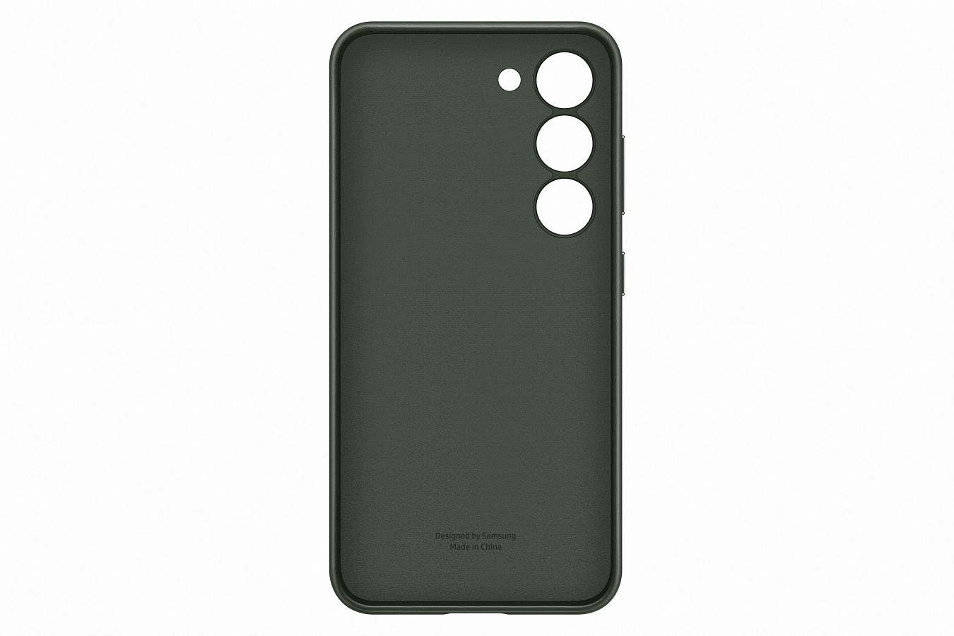 Samsung Kožený zadný kryt pre Samsung Galaxy S23+ Green