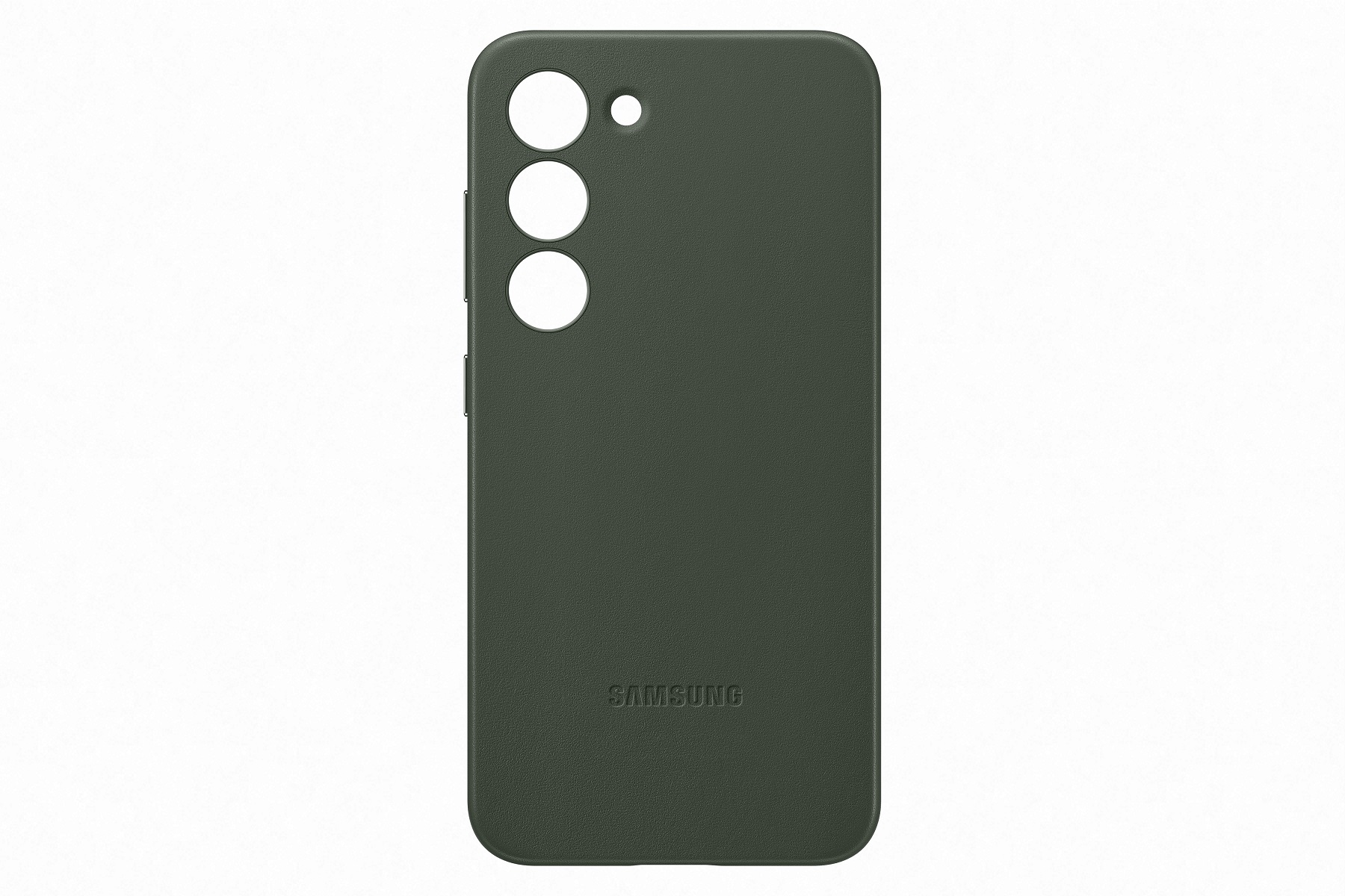 Samsung Kožený zadný kryt pre Samsung Galaxy S23 Green