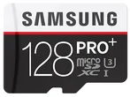 Samsung Micro SDXC 128GB PRO Plus + SDXC adaptér