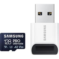 Samsung microSDXC 128GB PRO Ultimate + čítačka USB