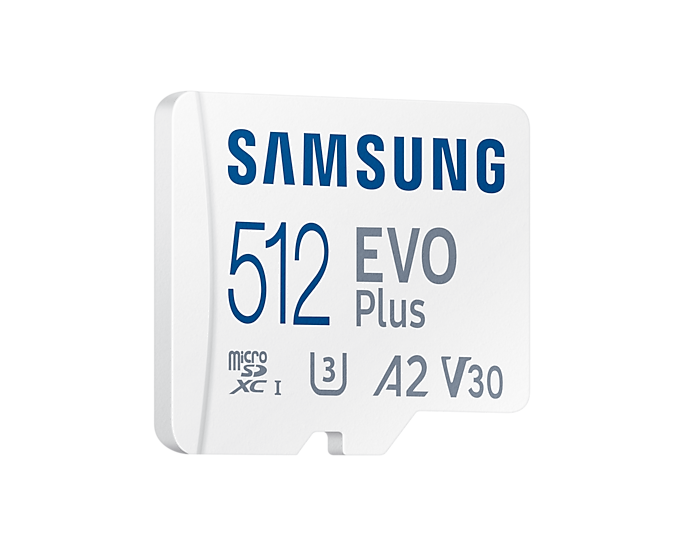 Samsung microSDXC 512GB EVO Plus + SD adaptér