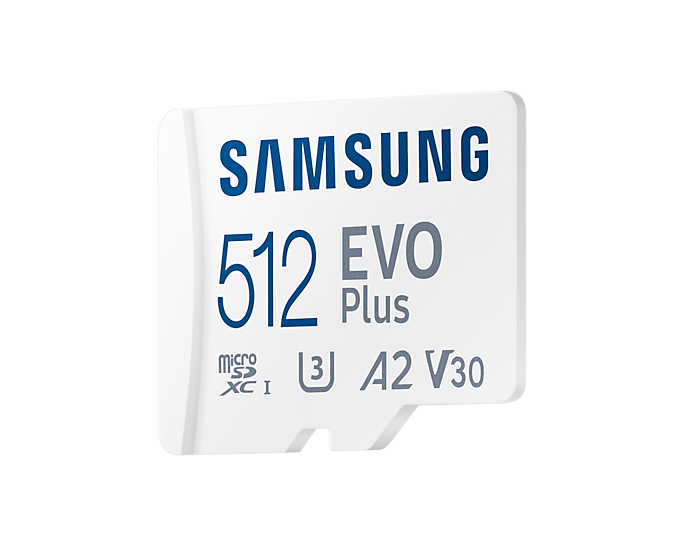 Samsung microSDXC 512GB EVO Plus + SD adaptér MB-MC512KA/EU