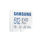 Samsung microSDXC 512GB EVO Plus + SD adaptér
