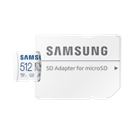 Samsung microSDXC 512GB EVO Plus + SD adaptér