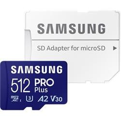 Samsung microSDXC 512GB PRO Plus + SD adaptér