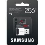 Samsung microSDXC T9 256GB + USB adaptér