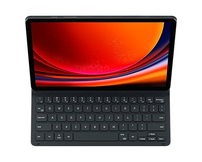 Samsung Ochranný kryt s klávesnicou pre Galaxy Tab S9 Black