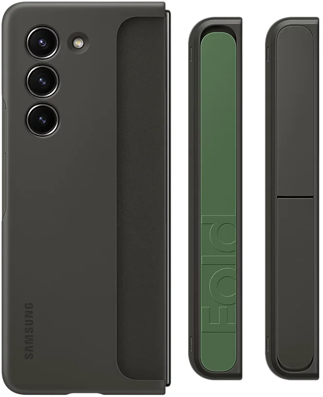 Samsung Ochranný kryt so stojanom a pútkom pre Galaxy Z Fold5 Graphite