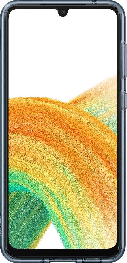 Samsung Polopriehľadný kryt s pútkom Galaxy A33 5G čierny