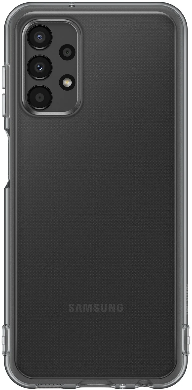 Samsung Polopriehľadný zadný kryt Galaxy A13 čierny