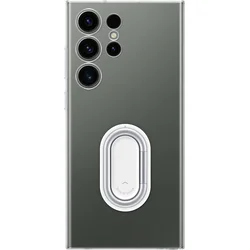 Samsung Priehľadný kryt s odnímateľným držiakom na príslušenstvo pre Samsung Galaxy S23 Ultra transparent
