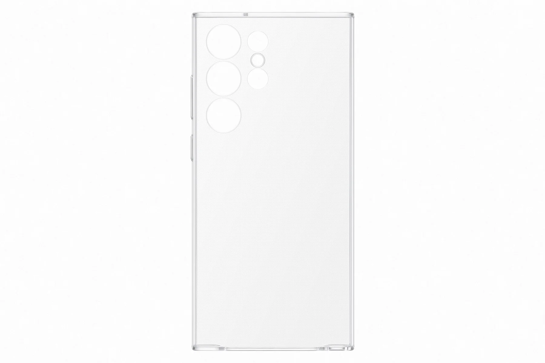 Samsung Priehľadný zadný kryt pre Samsung Galaxy S23 Ultra Transparent