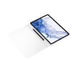 Samsung průhledné pouzdro Note View EF-ZX800P pro Galaxy Tab S7+/S7 FE/S8+ bílé
