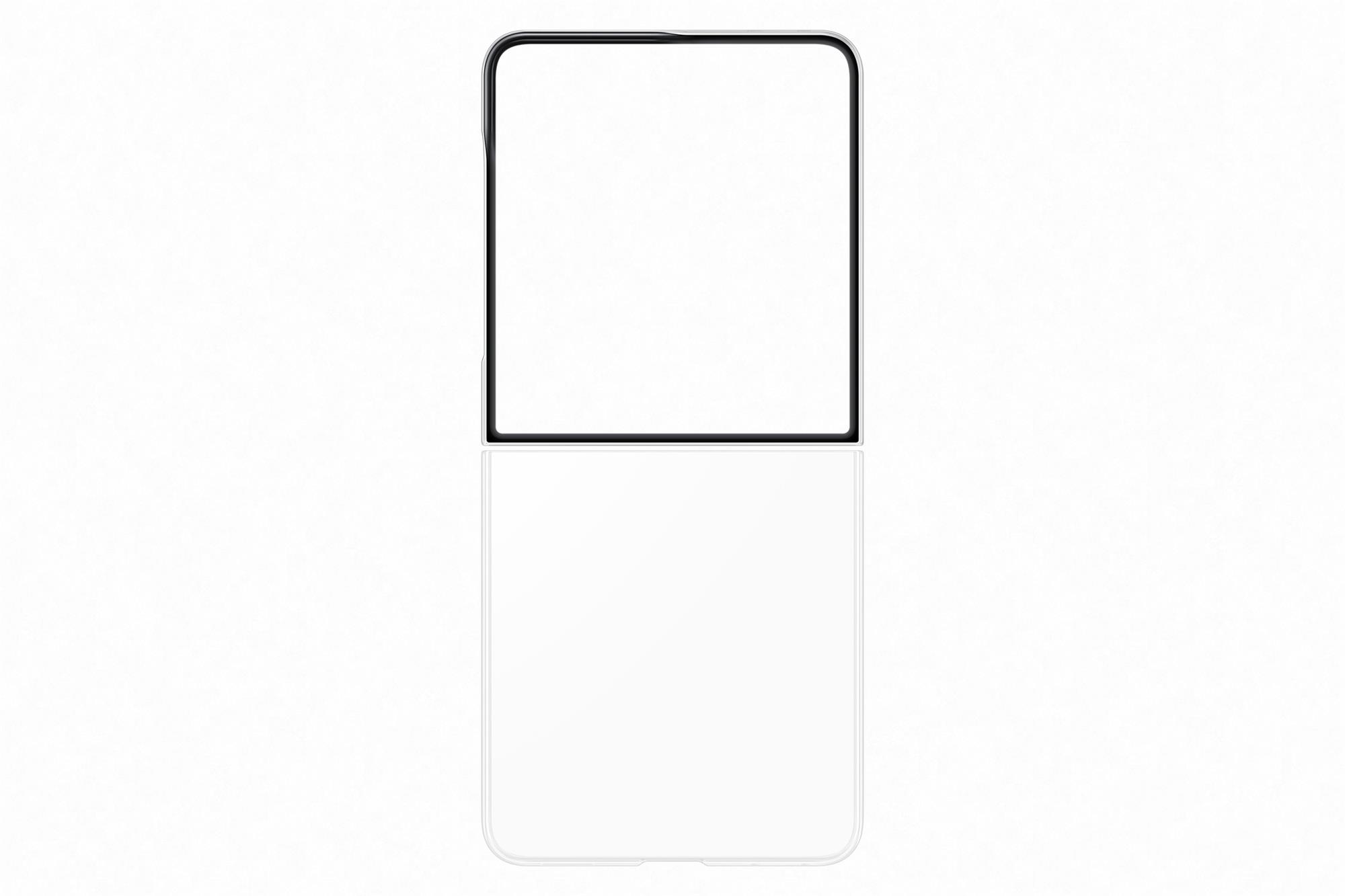Samsung Průhledný zadní kryt pro Galaxy Z Flip8, transparentní
