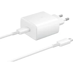 Samsung rychlonabíječka EP-TA845, 45W bílá