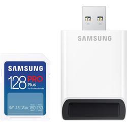 Samsung SDXC 128GB PRO Plus + USB adaptér