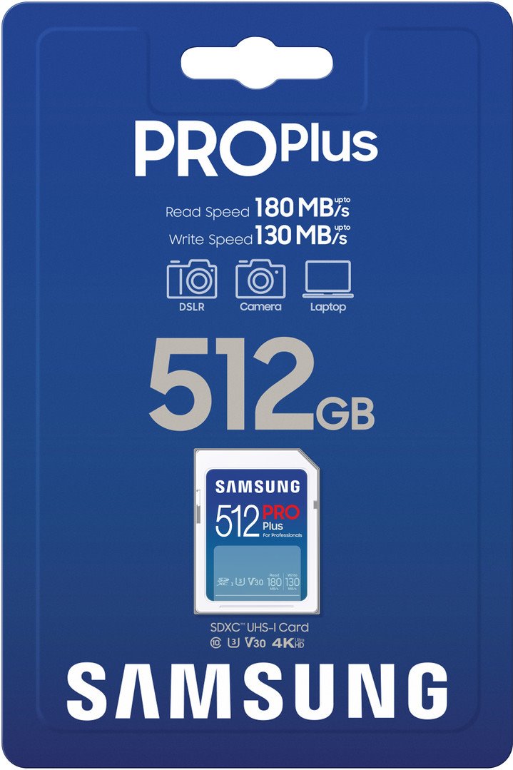 Samsung SDXC 512GB PRO Plus