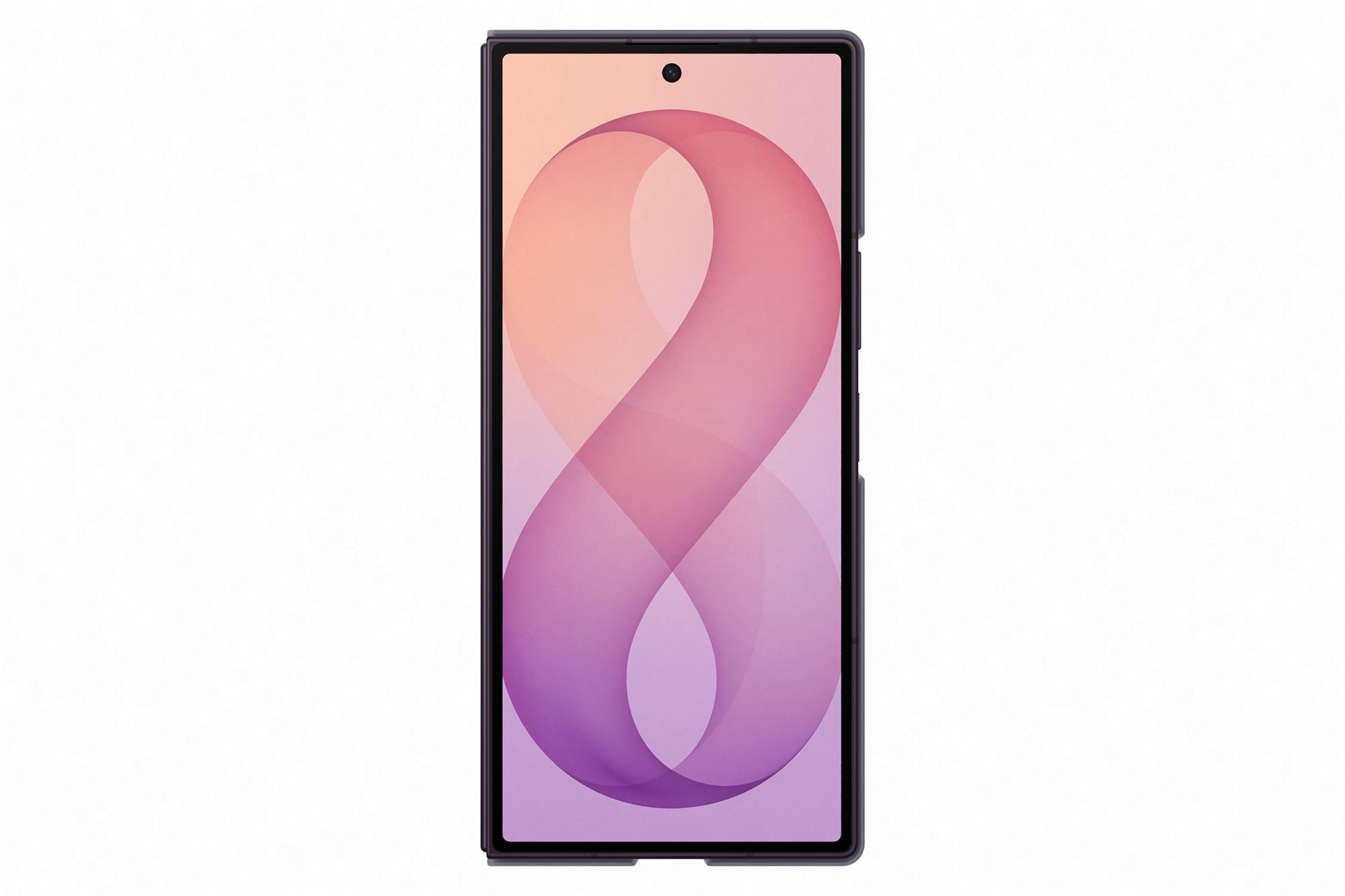 Samsung Silikonový kryt s magnetem pro Galaxy Z Fold8 Ultra fialový