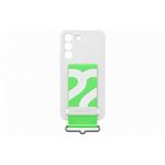 Samsung Silikónový kryt s pútkom pre Samsung Galaxy S22+ biely