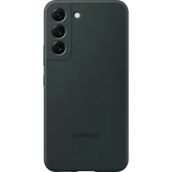 Samsung silikonový zadní kryt EF-PS901T pro Galaxy S22 zelený