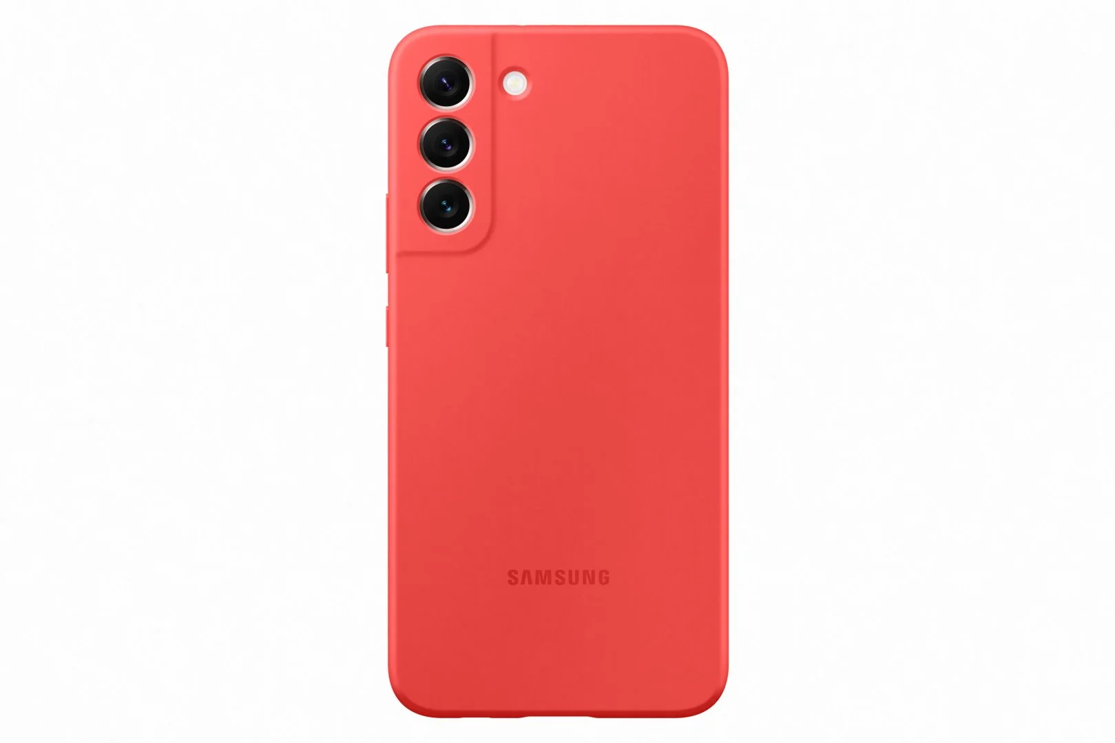 Samsung silikonový zadní kryt EF-PS906T pro Galaxy S22+ červený