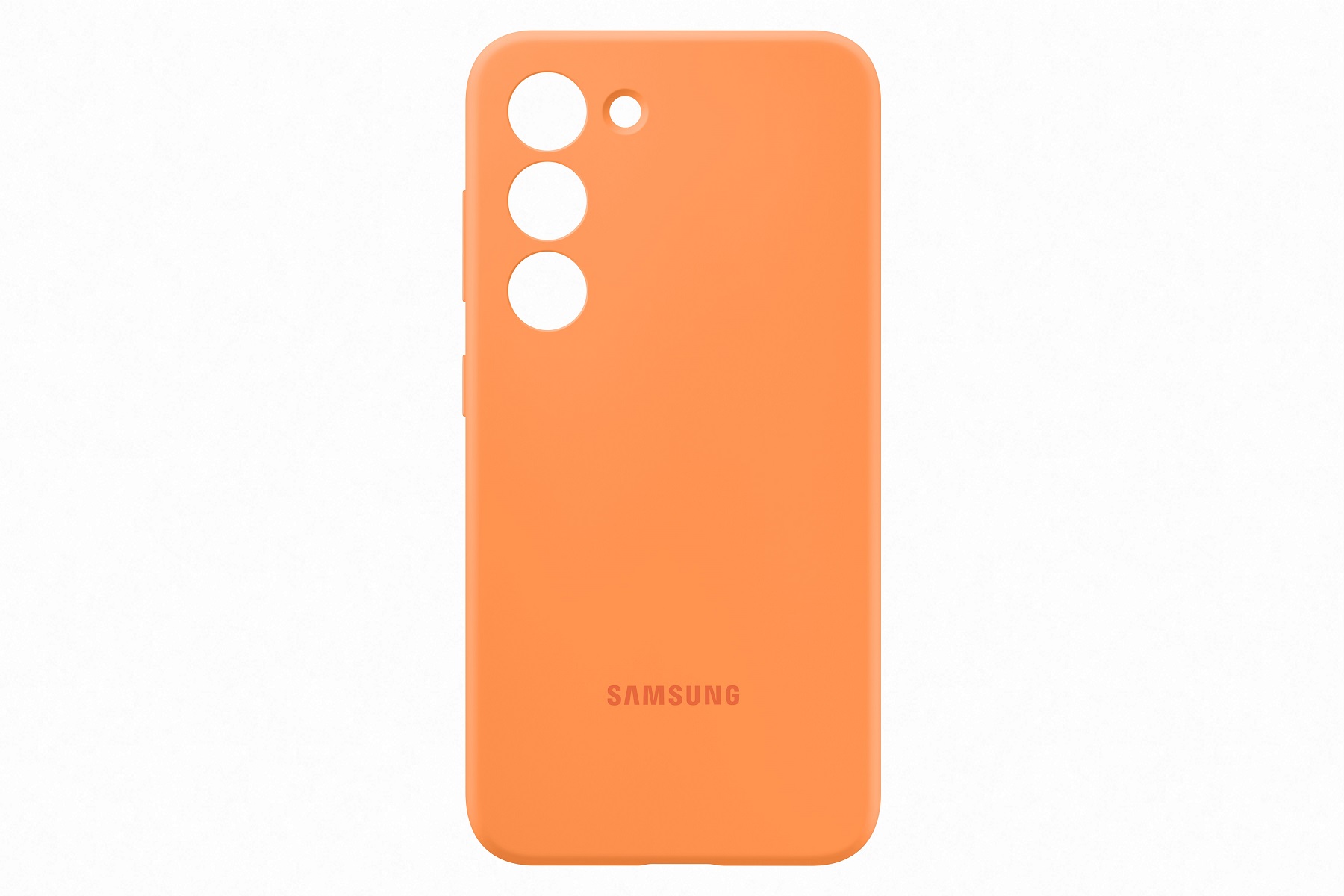 Samsung Silikónový zadný kryt pre Samsung Galaxy S23 Orange