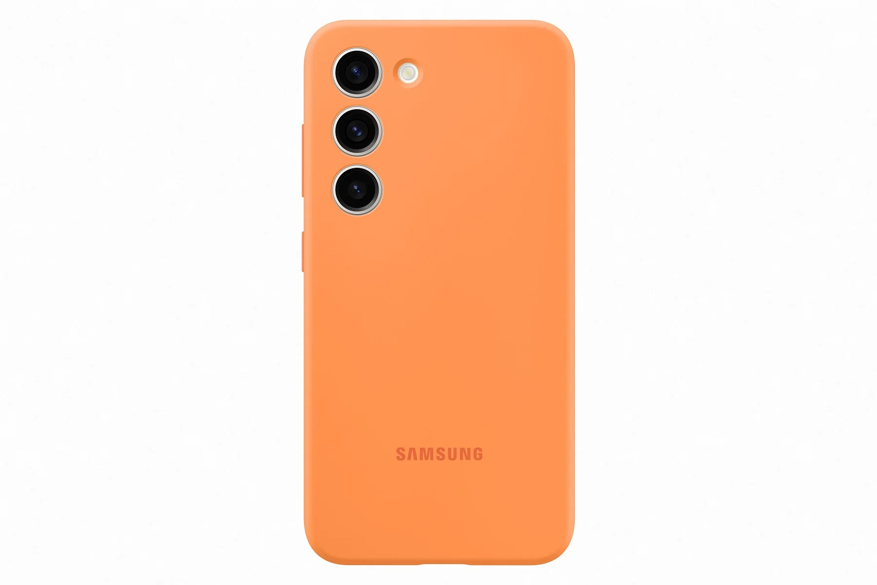 Samsung Silikónový zadný kryt pre Samsung Galaxy S23+ Orange