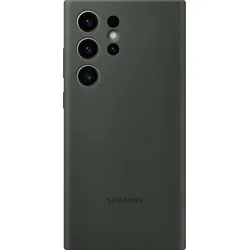 Samsung Silikónový zadný kryt pre Samsung Galaxy S23 Ultra Khaki