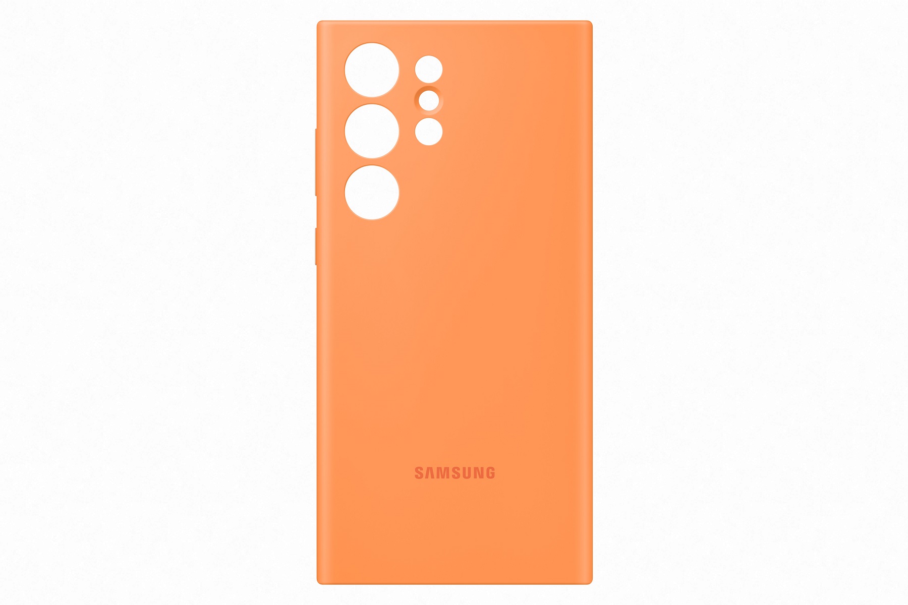 Samsung Silikónový zadný kryt pre Samsung Galaxy S23 Ultra Orange