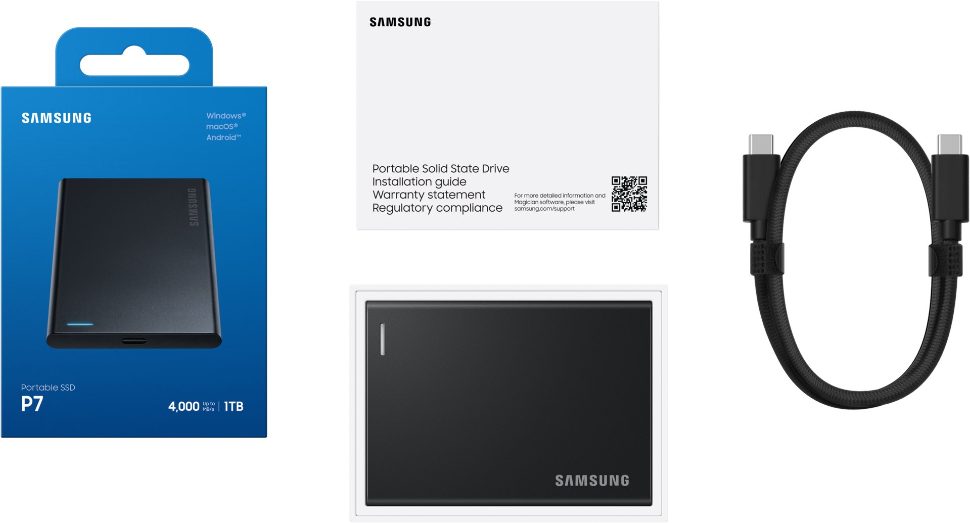 Samsung SSD P7 1 TB čierny