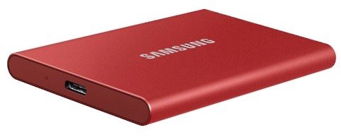 Samsung SSD T7 500GB červený MU-PC500R/WW