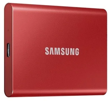 Samsung SSD T7 500GB červený MU-PC500R/WW