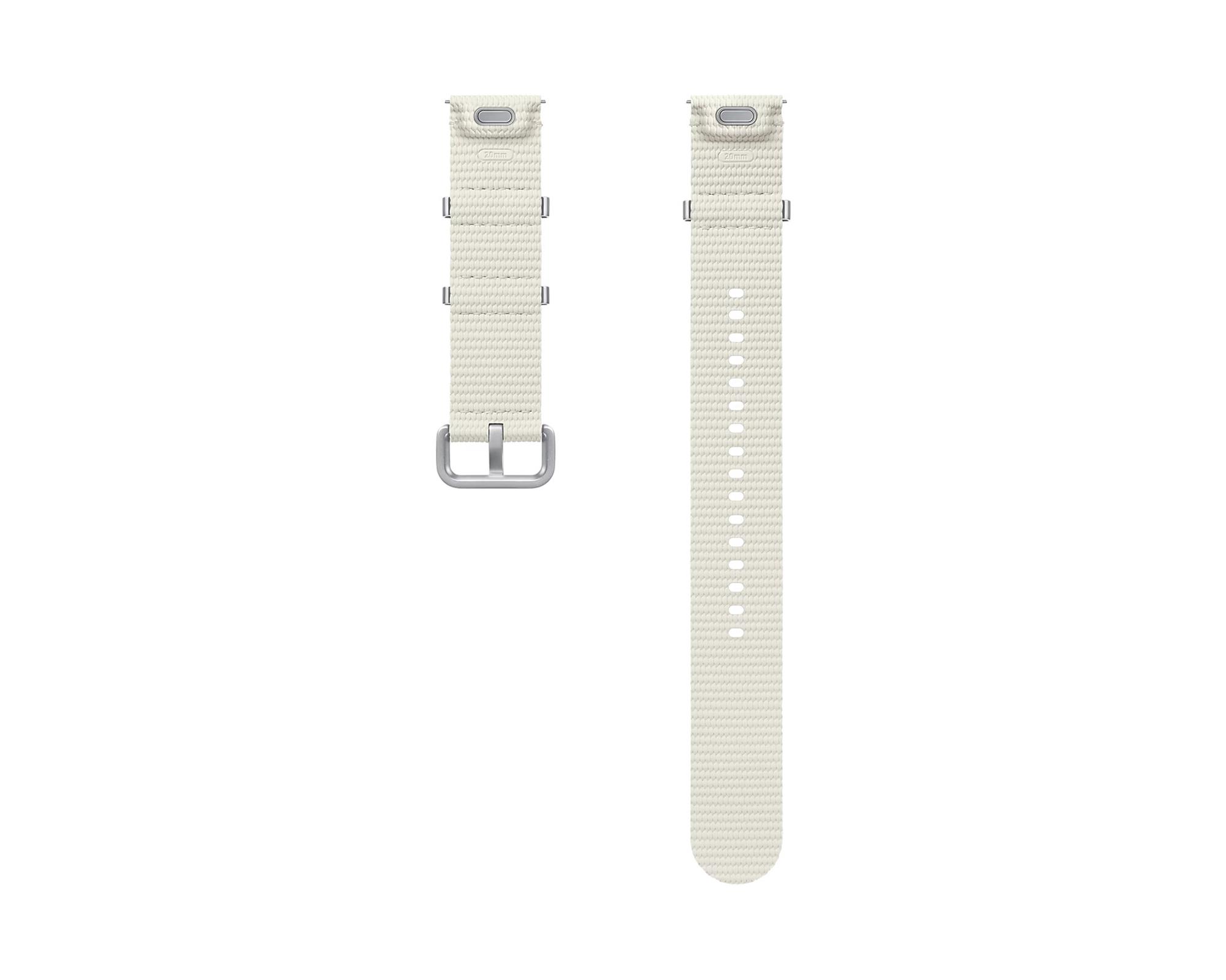 Samsung štýlový športový remienok pre hodinky Watch 7 veľkosti S/M béžový