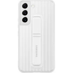 Samsung tvrzený ochranný zadní kryt se stojánkem EF-RS901C pro Galaxy S22 bílý