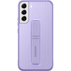 Samsung tvrzený ochranný zadní kryt se stojánkem EF-RS906C pro Galaxy S22+ fialový