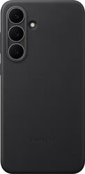 Samsung Vegan Leather Protective Cover S25 FE Black