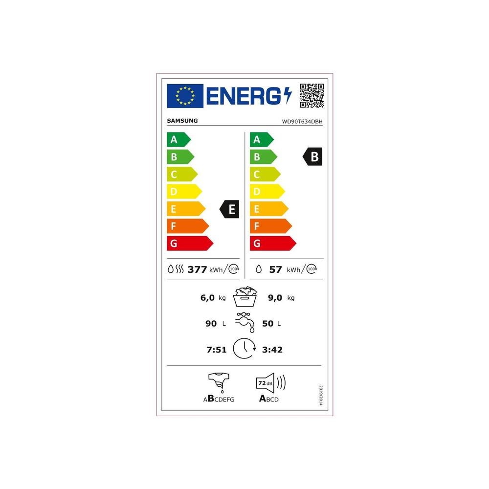 Samsung WD90T634DBH/S7