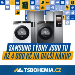 SAMSUNG weeks - elektronický poukaz na nákup v e-shope TSBOHEMIA.CZ