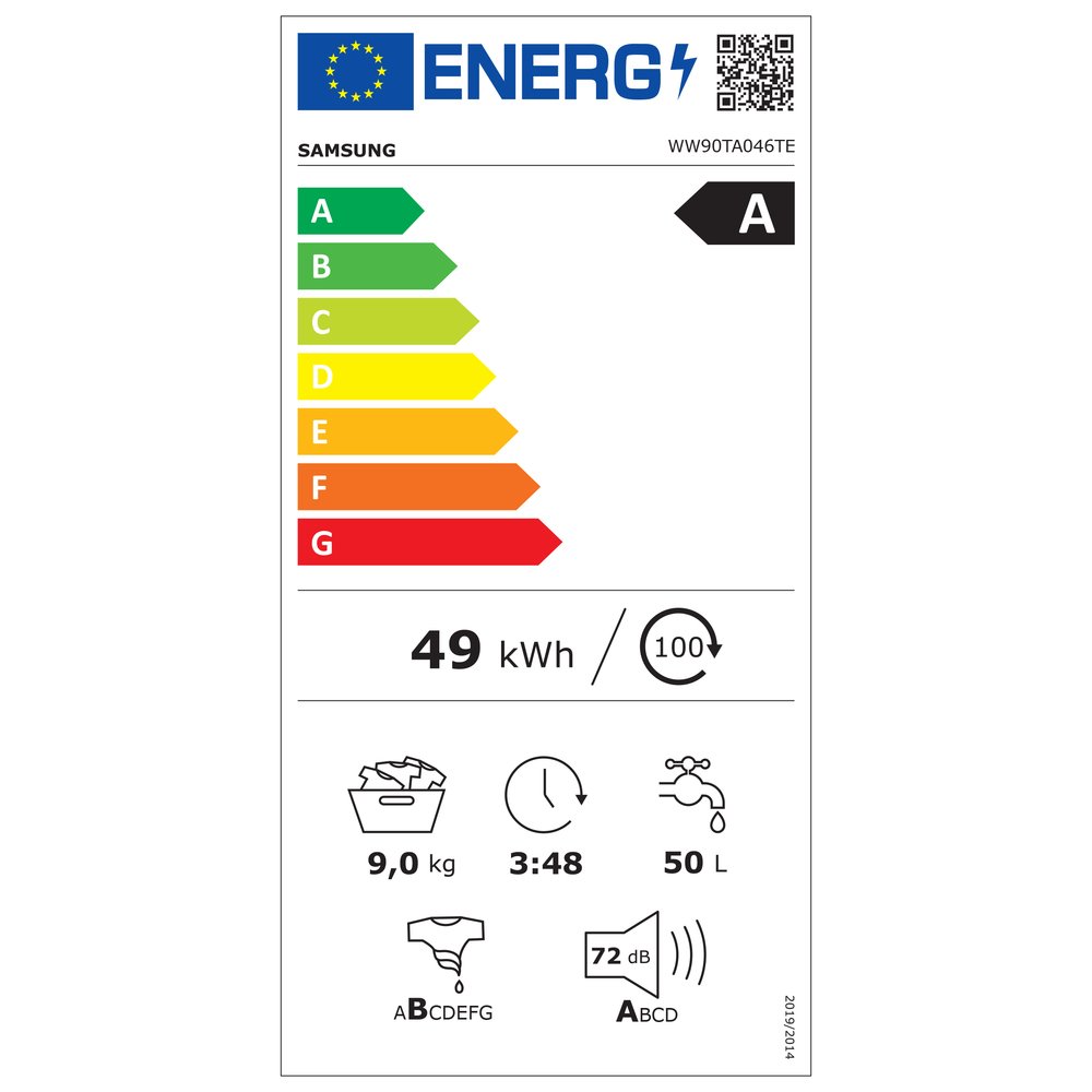 Samsung WW90TA046TE/LE